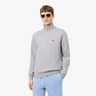 Erkek Fermuarlı Polar Sweatshirt