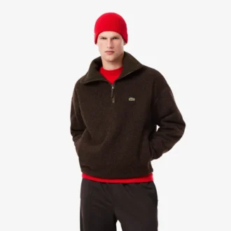 Erkek Fermuarlı Polar Sweatshirt