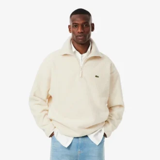Erkek Fermuarlı Polar Sweatshirt