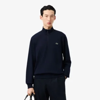 Erkek Fermuarlı Polar Sweatshirt