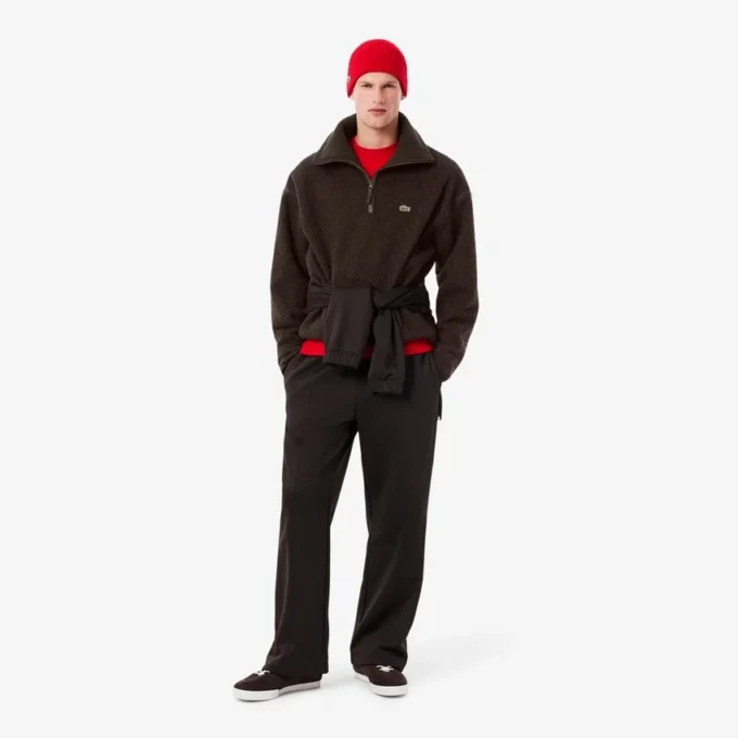 Erkek Fermuarlı Polar Sweatshirt