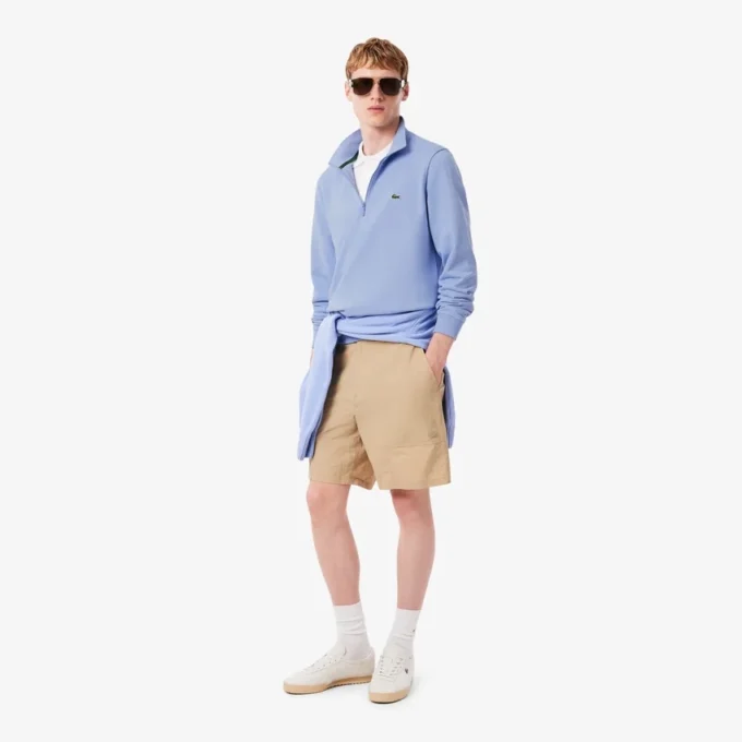 Erkek Fermuarlı Polar Sweatshirt