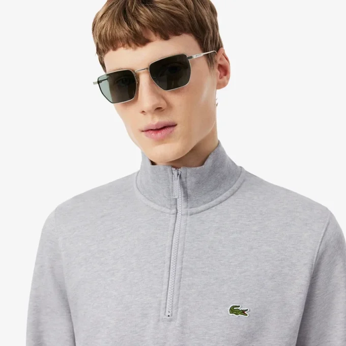 Erkek Fermuarlı Polar Sweatshirt