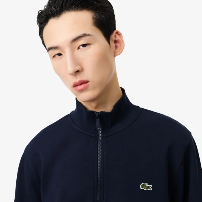 Erkek Fermuarlı Polar Sweatshirt