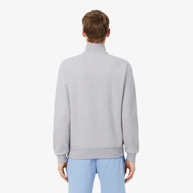 Erkek Fermuarlı Polar Sweatshirt