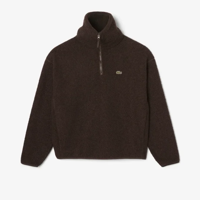 Erkek Fermuarlı Polar Sweatshirt