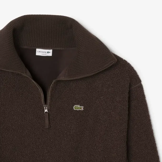 Erkek Fermuarlı Polar Sweatshirt