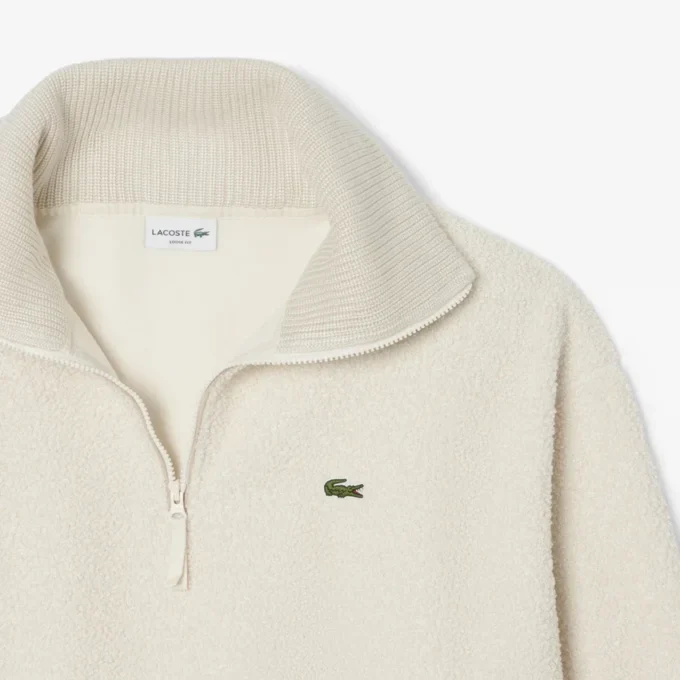 Erkek Fermuarlı Polar Sweatshirt