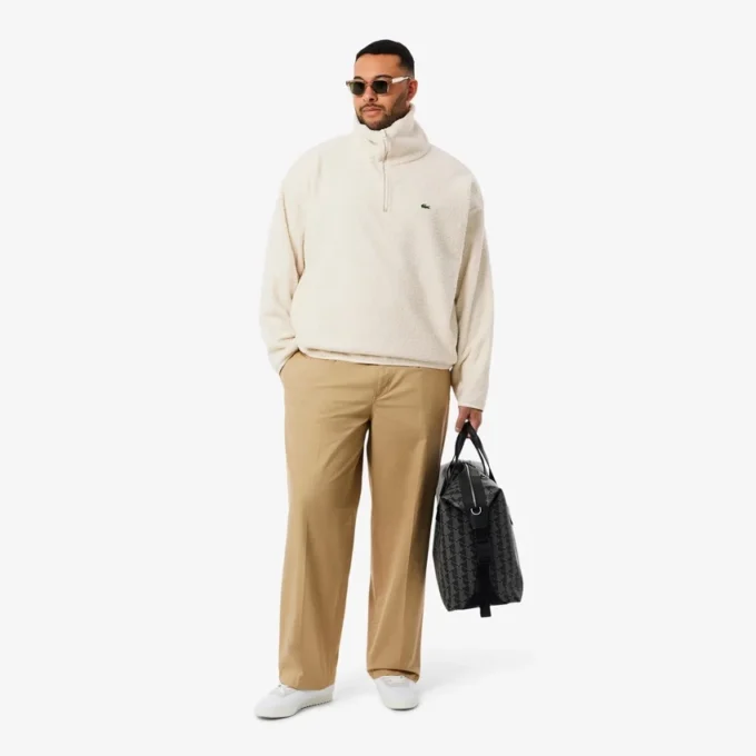 Erkek Fermuarlı Polar Sweatshirt