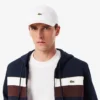 Erkek Fermuarlı Renk Bloklu Kapüşonlu Sweatshirt