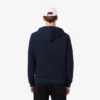 Erkek Fermuarlı Renk Bloklu Kapüşonlu Sweatshirt