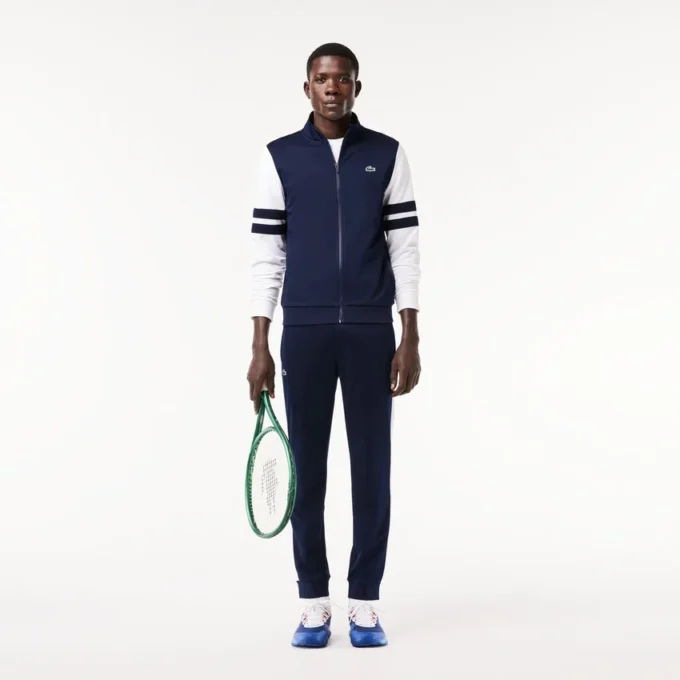 Erkek Fermuarlı Streç Tenis Sweatshirt