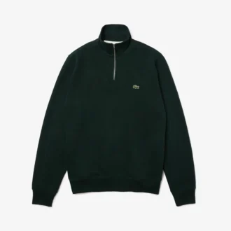 Erkek Fermuarlı Yüksek Yakalı Sweatshirt