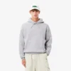 Erkek Geniş Kesim Baskılı Kapüşonlu Sweatshirt