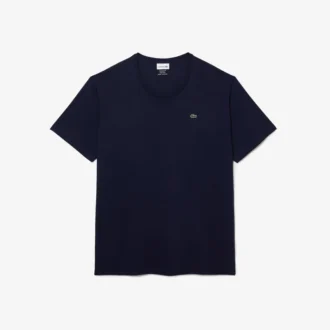Erkek Geniş Kesim Bisiklet Yaka Pamuklu Jersey Tişört