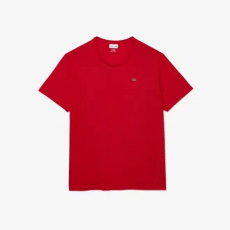 Erkek Geniş Kesim Bisiklet Yaka Pamuklu Jersey Tişört