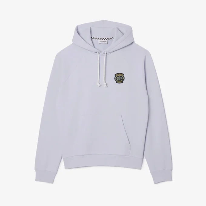 Erkek Geniş Kesim Polar Kapüşonlu Sweatshirt