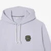 Erkek Geniş Kesim Polar Kapüşonlu Sweatshirt