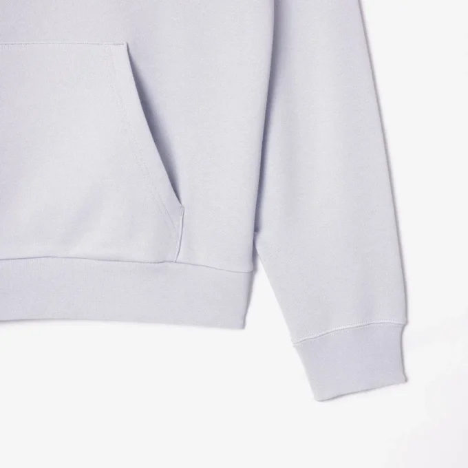 Erkek Geniş Kesim Polar Kapüşonlu Sweatshirt