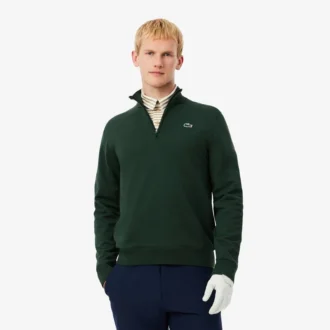 Erkek Golf Çeyrek Fermuarlı Rüzgarlık Kazak