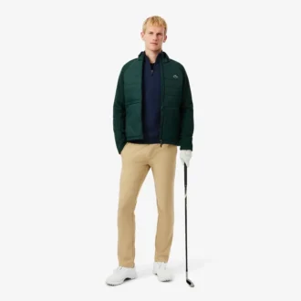 Erkek Golf Çeyrek Fermuarlı Rüzgarlık Kazak