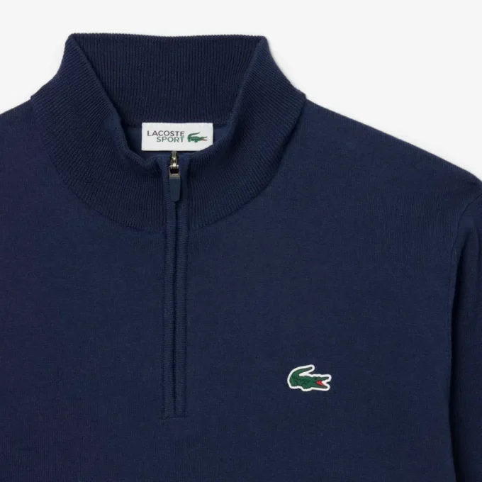 Erkek Golf Çeyrek Fermuarlı Rüzgarlık Kazak