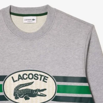 Erkek Grafik Baskılı Polar Sweatshirt