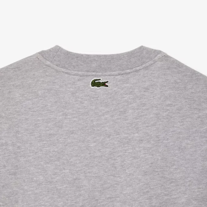 Erkek Grafik Baskılı Polar Sweatshirt
