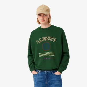 Erkek Heritage Nakışlı Polar Sweatshirt