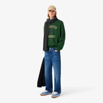 Erkek Heritage Nakışlı Polar Sweatshirt