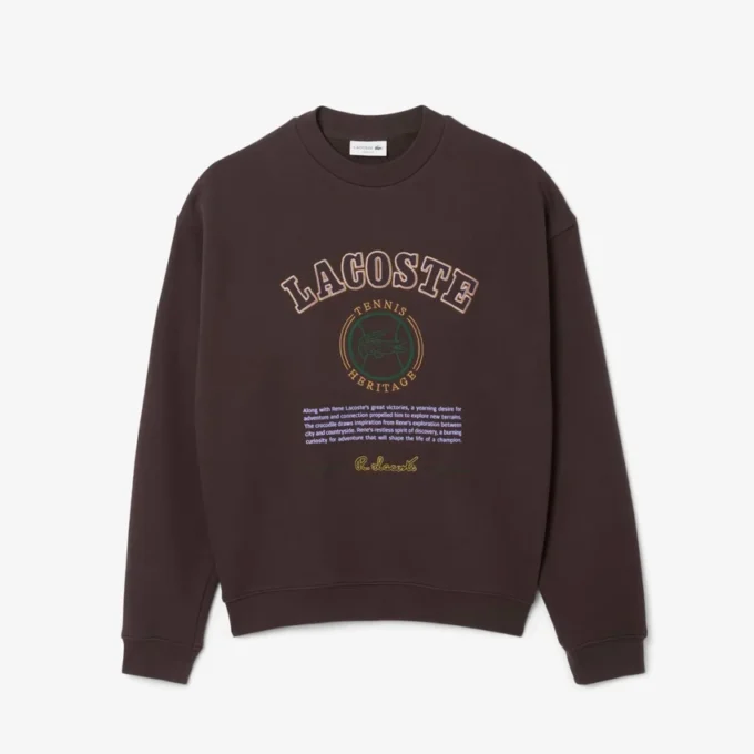 Erkek Heritage Nakışlı Polar Sweatshirt