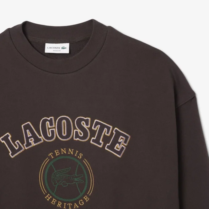 Erkek Heritage Nakışlı Polar Sweatshirt