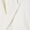 Erkek Çift Düğmeli Nakışlı Heritage Rozetli Blazer