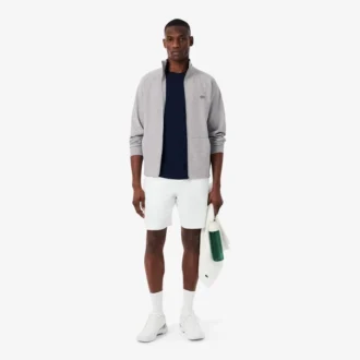 Erkek Çift Yüzlü Jersey Fermuarlı Sweatshirt