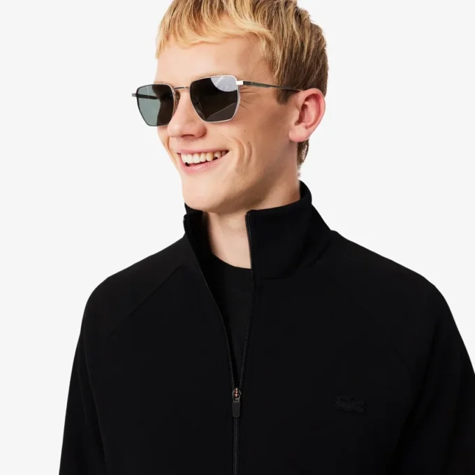 Erkek Çift Yüzlü Jersey Fermuarlı Sweatshirt