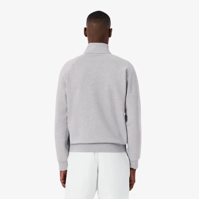 Erkek Çift Yüzlü Jersey Fermuarlı Sweatshirt