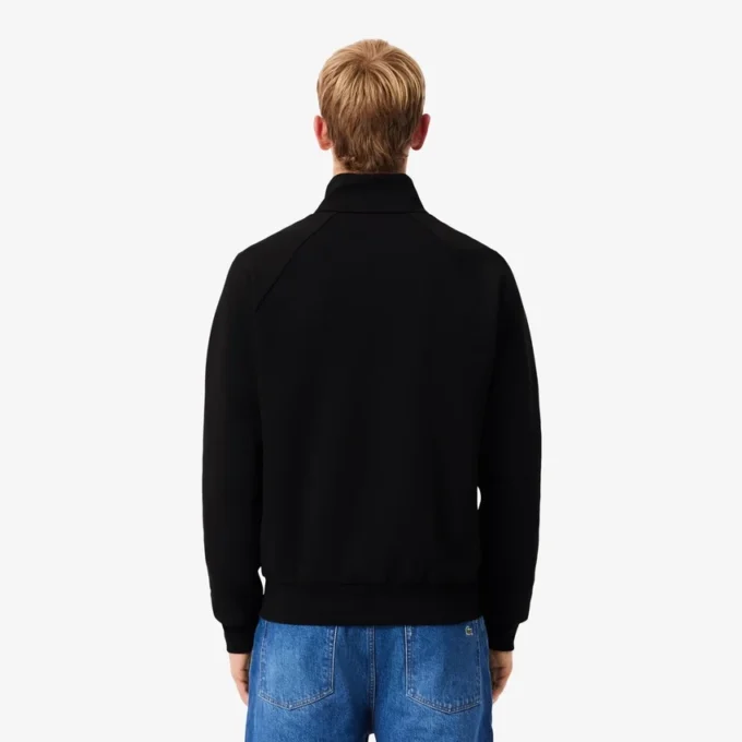 Erkek Çift Yüzlü Jersey Fermuarlı Sweatshirt