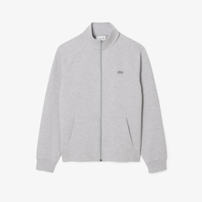 Erkek Çift Yüzlü Jersey Fermuarlı Sweatshirt