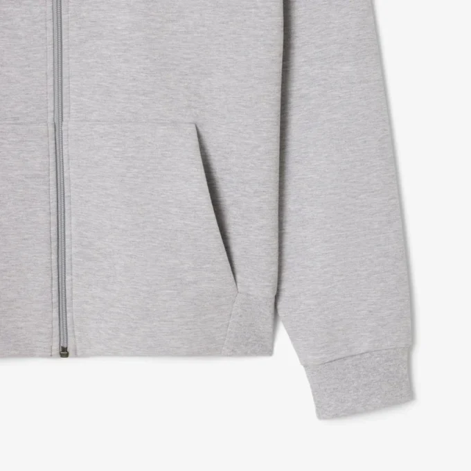 Erkek Çift Yüzlü Jersey Fermuarlı Sweatshirt