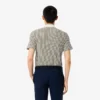 Erkek Isı Düzenleyici Çizgili Golf Polo Tişört
