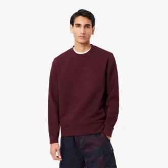 Erkek Kabartmalı Logo Piqua Sweatshirt