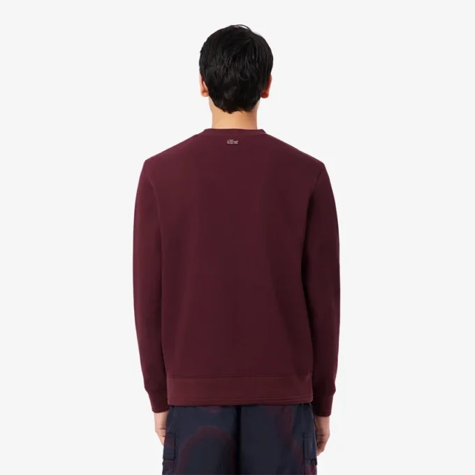Erkek Kabartmalı Logo Piqua Sweatshirt