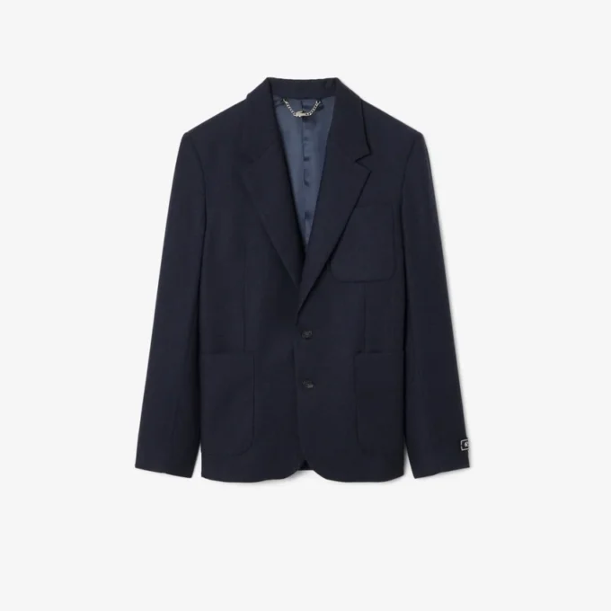Erkek Keçeli Yün Blazer
