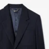 Erkek Keçeli Yün Blazer