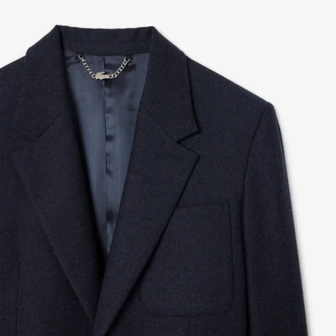 Erkek Keçeli Yün Blazer