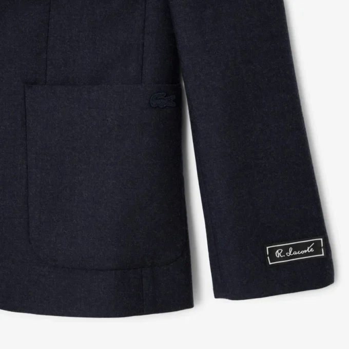 Erkek Keçeli Yün Blazer