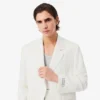Erkek Keten Blend Blazer