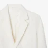 Erkek Keten Blend Blazer