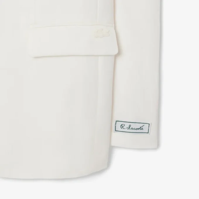 Erkek Keten Blend Blazer