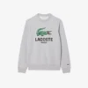 Erkek Klasik Kesim Baskılı Bisiklet Yaka Sweatshirt